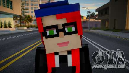 Minecraft Story - Cassie MS for GTA San Andreas