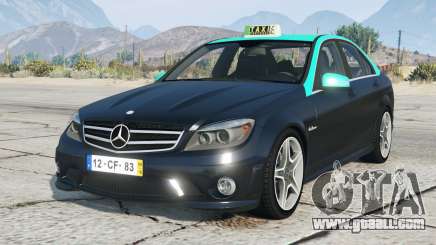 Mercedes-Benz C 63 AMG Portuguese Taxi (W204) for GTA 5