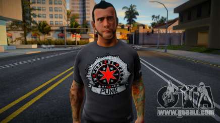 CM Punk Skin (2013) v3 for GTA San Andreas