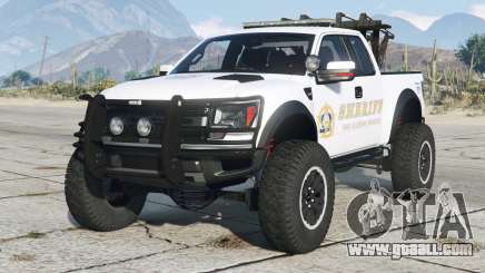 Ford F-150 Raptor Lifted Towtruck Desert Storm for GTA 5
