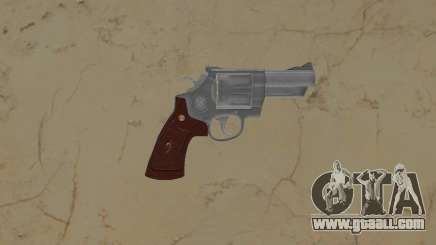 Smith and Wesson Model 29 Snoob Silver for GTA Vice City