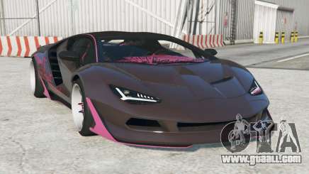 Lamborghini Centenario Dark Puce for GTA 5