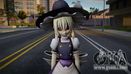 Marisa Kirisame Skin (mmd) for GTA San Andreas