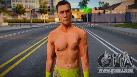 Alberto Del Rio Dark Yellow Attire for GTA San Andreas