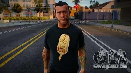 CM Punk Skin (2013) v2 for GTA San Andreas