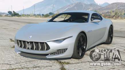Maserati Alfieri Concept 2014 Light Grey for GTA 5