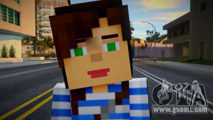 Minecraft Story - Stacy MS for GTA San Andreas