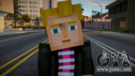 Minecraft Story - Lukas MS for GTA San Andreas