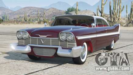 Plymouth Fury Sport Coupe 1958 from the movie יChristineי for GTA 5