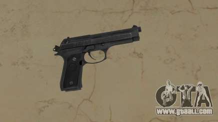 Beretta Black for GTA Vice City