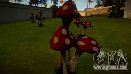Ryder Mushrooms Black Version for GTA San Andreas