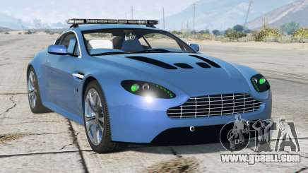 Aston Martin V12 Vantage Police for GTA 5