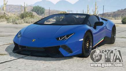 Lamborghini Huracan Performante Spyder for GTA 5
