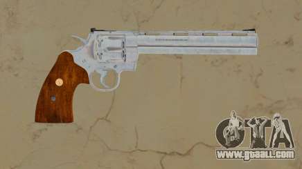 Colt Python 8 inch wood grips for GTA Vice City