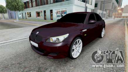BMW M5 (E60) Blackcurrant for GTA San Andreas