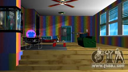 Retextured Hotel Room for GTA Vice City