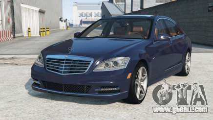 Mercedes-Benz S 500 L (W221) 2012 Yankees Blue for GTA 5