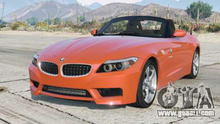 BMW Z4 sDrive28i Roadster M Sport Package (E89) for GTA 5