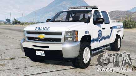 Chevrolet Silverado 1500 Crew Cab Police for GTA 5