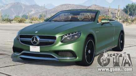 Mercedes-AMG S 63 Cabriolet (A217) for GTA 5