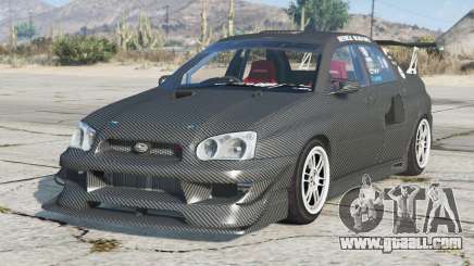 Subaru Impreza Anthracite for GTA 5