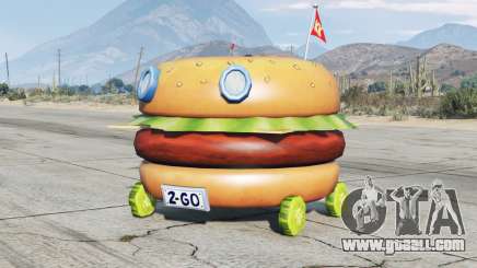 SpongeBobs Burger Mobile for GTA 5
