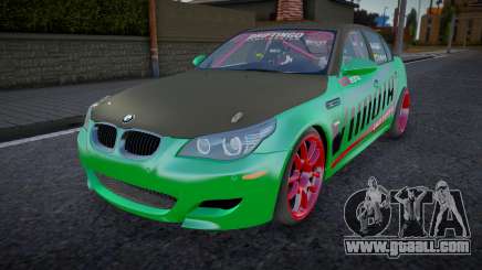 BMW M5 E60 Green for GTA San Andreas