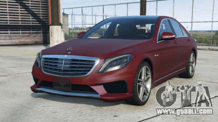 Mercedes-Benz S 63 AMG (W222) 2013 for GTA 5