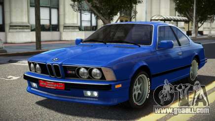 1985 BMW M6 E24 V1.1 for GTA 4