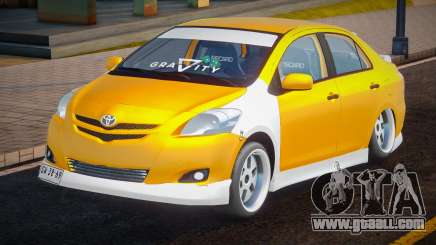 Toyota Yaris Sedan for GTA San Andreas
