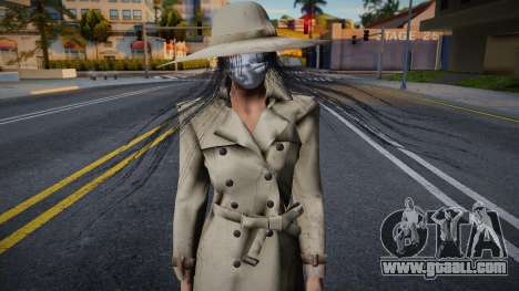 Skin De Kuchisake Onna Con Tapabocas for GTA San Andreas