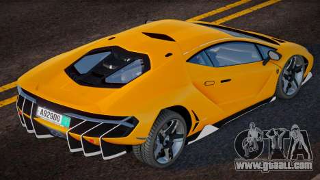 Lamborghini Centenario Cherkes for GTA San Andreas