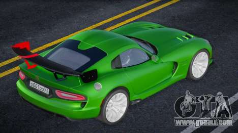 Dodge Viper GTS Atom for GTA San Andreas