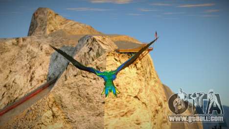 Mod Convertirse en Pájaro GTA V Falco Free fir for GTA San Andreas