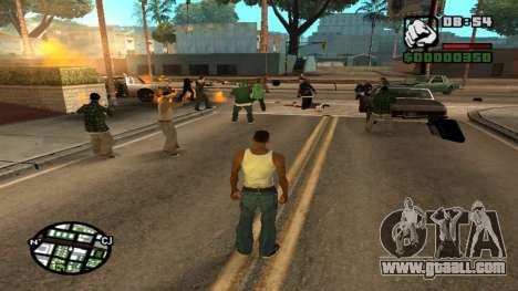 All Gang Spawner Mod for GTA San Andreas