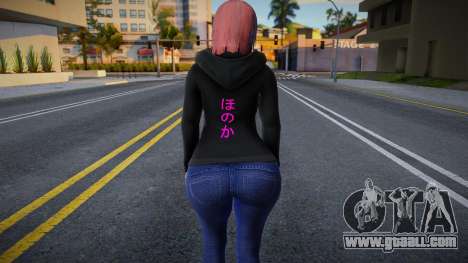 Honoka Hoodie Fix for GTA San Andreas