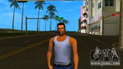 Tommy With Cj Cloth for GTA Vice City