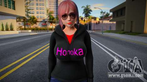 Honoka Hoodie Fix for GTA San Andreas