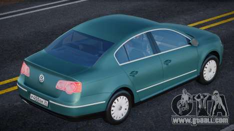 Volkswagen Passat B6 (2006-2011) for GTA San Andreas