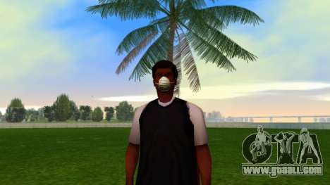 Black Man With Mask for GTA Vice City