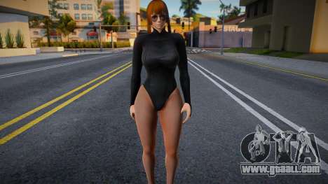 Kasumi Sexy Leather 1 for GTA San Andreas