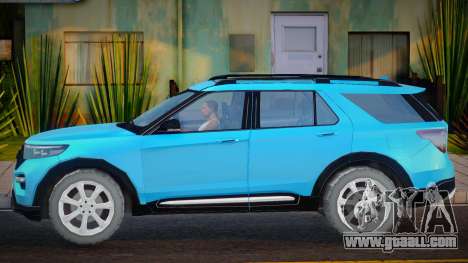 2021 Ford Explorer ST Lowpoly for GTA San Andreas