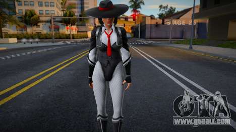 Lady Noir 2 for GTA San Andreas