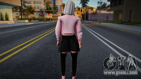 Girl in a pink top for GTA San Andreas