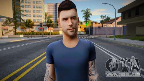 Adam Levine - BAND HERO (DK) for GTA San Andreas