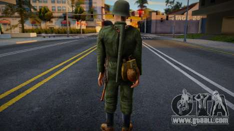 MG-Schutze ( Machine Gunner ) - M40 Tunic for GTA San Andreas