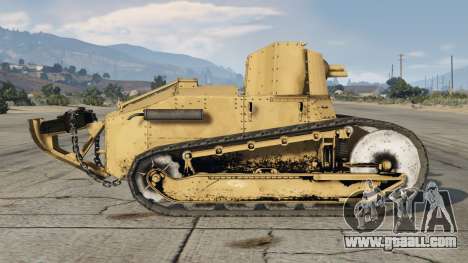 Renault FT Peach-Yellow