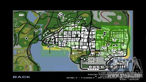 Tags on the radar in the style of GTA 4 for GTA San Andreas
