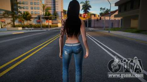 Monki Hot Causal Nude for GTA San Andreas