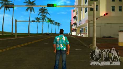 Tommy Skin Flowers for GTA Vice City